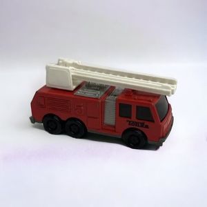 Vtg Tonka Fire Truck No. 5 Extending Ladder Small 4 Inches 1992 Toy Car Red